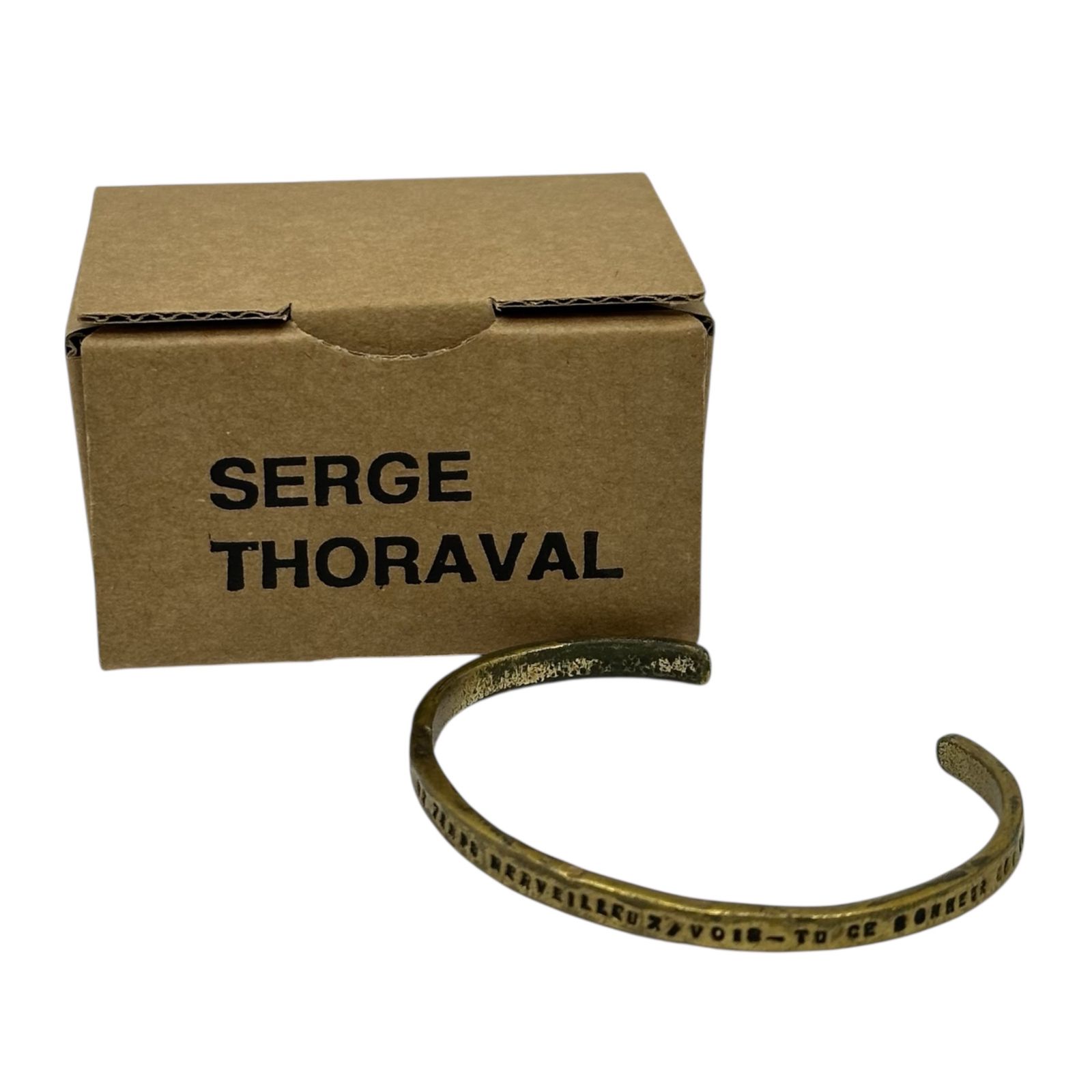 SERGE THORAVAL(セルジュトラバル) Bonheur 幸せの手錠 ゴールド