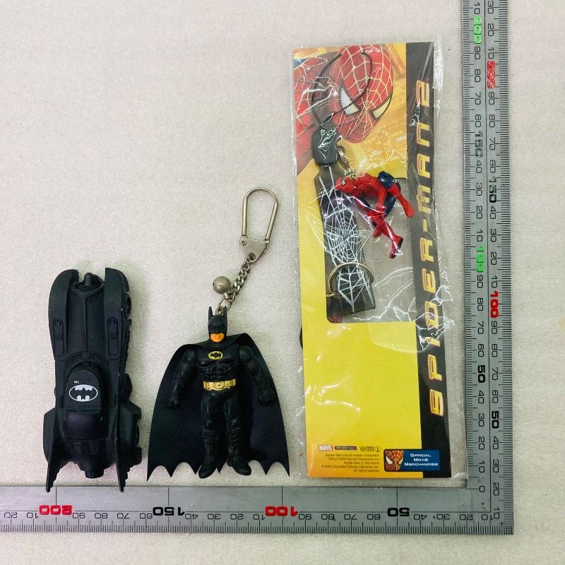 3種セット】【未開封品あり】スパイダーマン 2 携帯ストラップ 1992年
