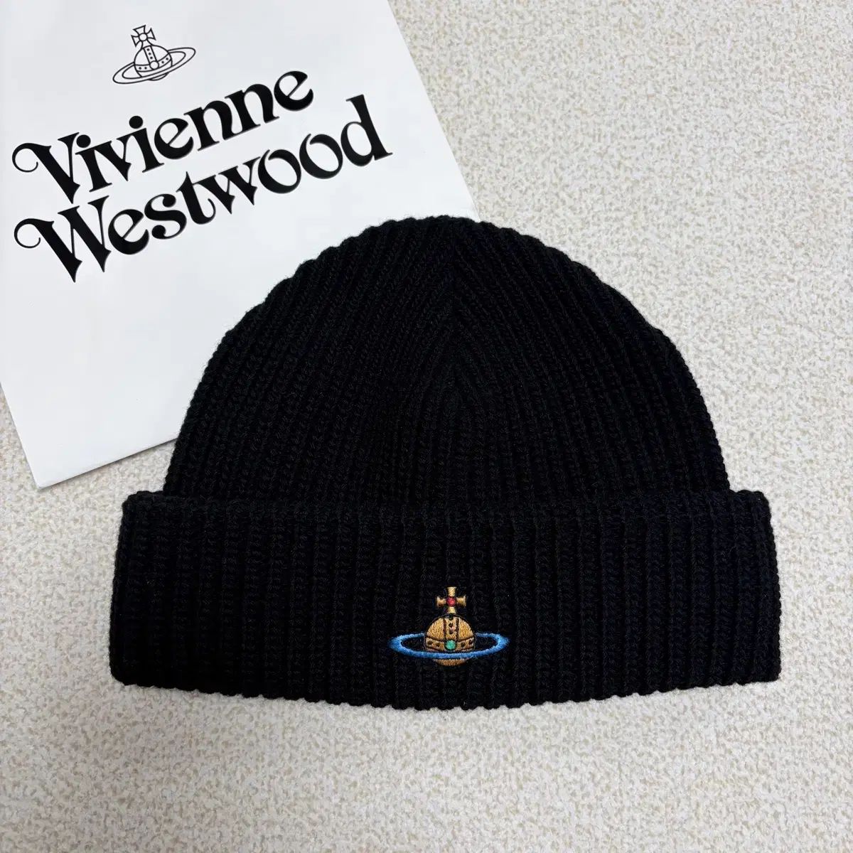 VIVIENNE WESTWOOD スポーティー ウール ニット ビーニー - メルカリ