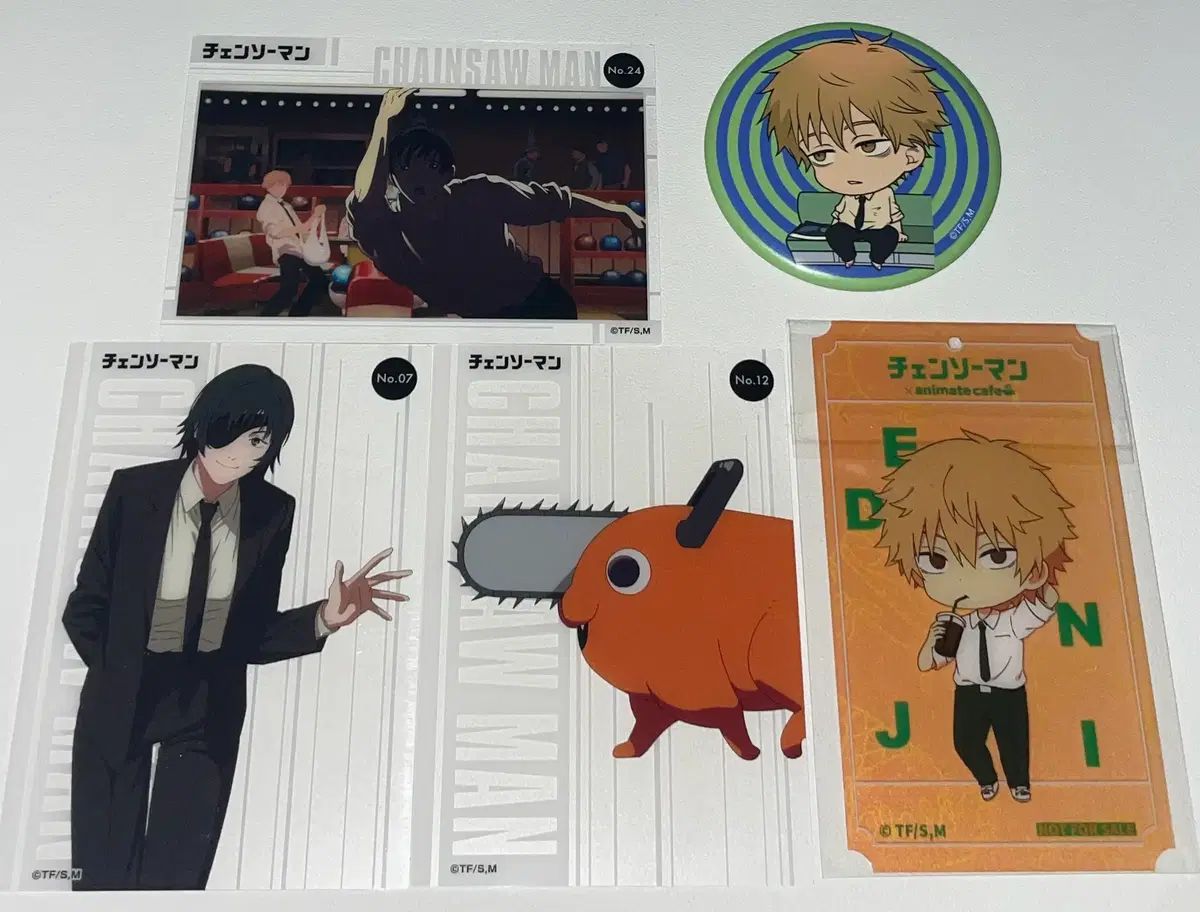  まとめ チェンソーマン デンジ アークス アクリル 7種セット サービス トレカ 缶バッジ その他 おもちゃ