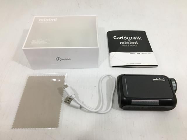 その他 キャディトーク MINIMI ゴルフ用レーザー距離計 Rich Black