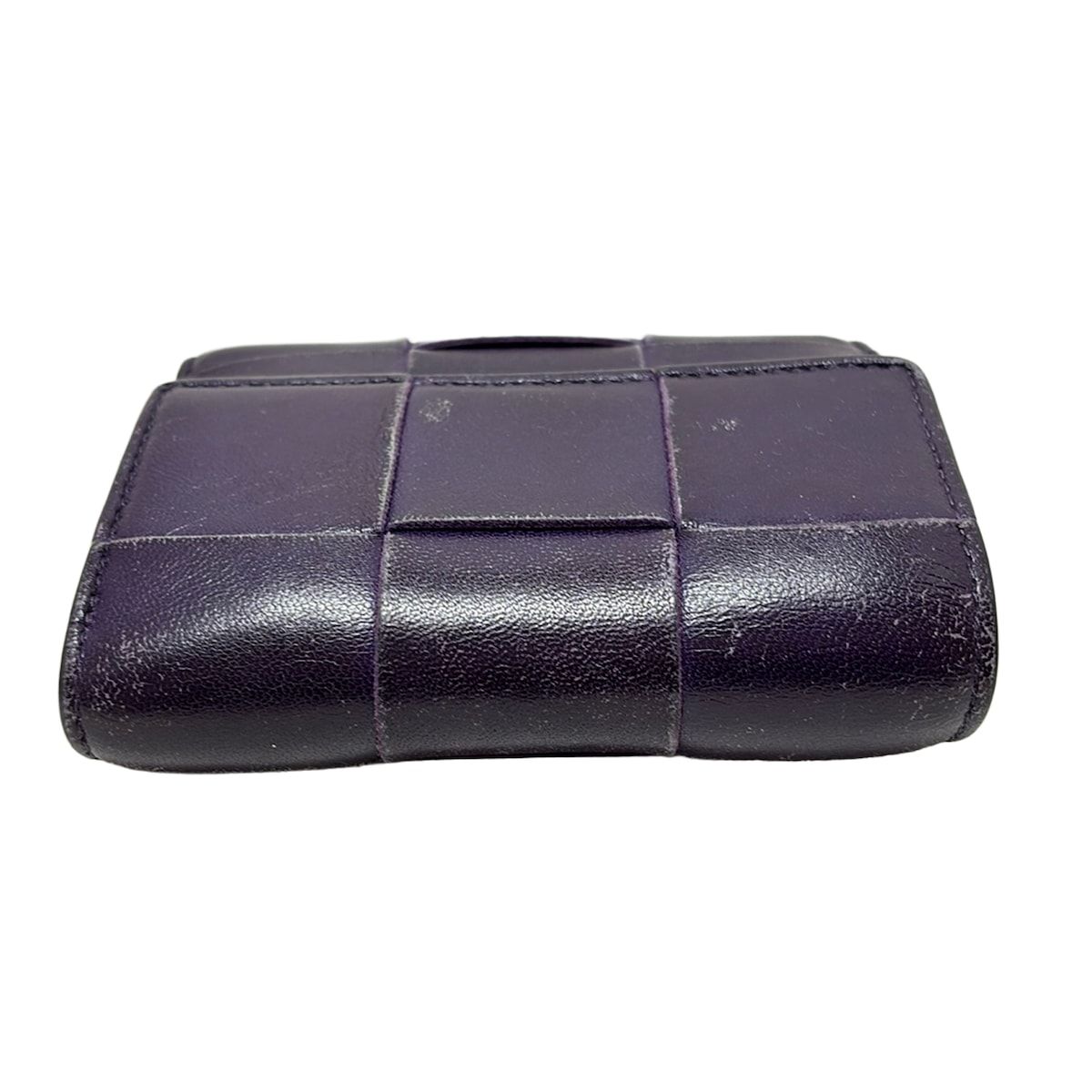 BOTTEGA VENETA(ボッテガヴェネタ) 3つ折り財布 カセット パープル