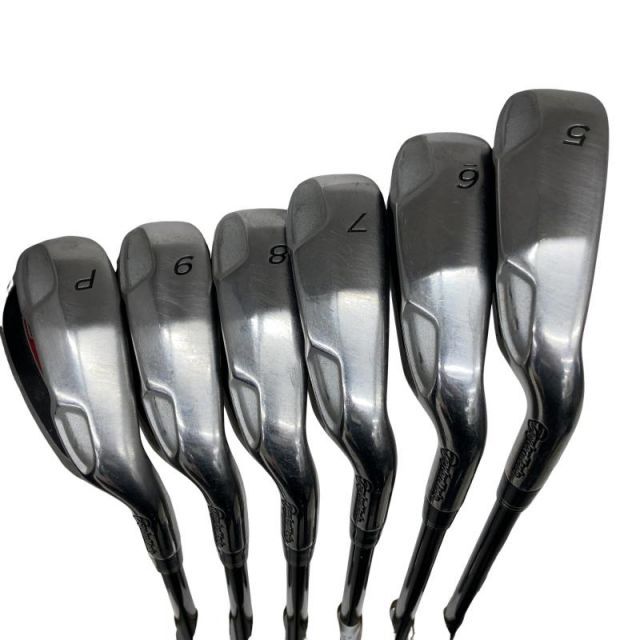 中古】 テーラーメイド BURNER PLUS 6S アイアンセット IR RE-AX