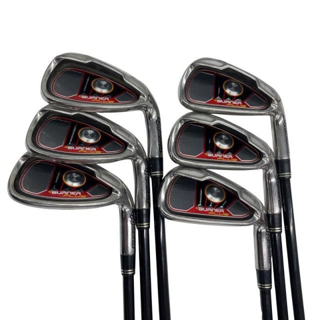 中古】 テーラーメイド BURNER PLUS 6S アイアンセット IR RE-AX