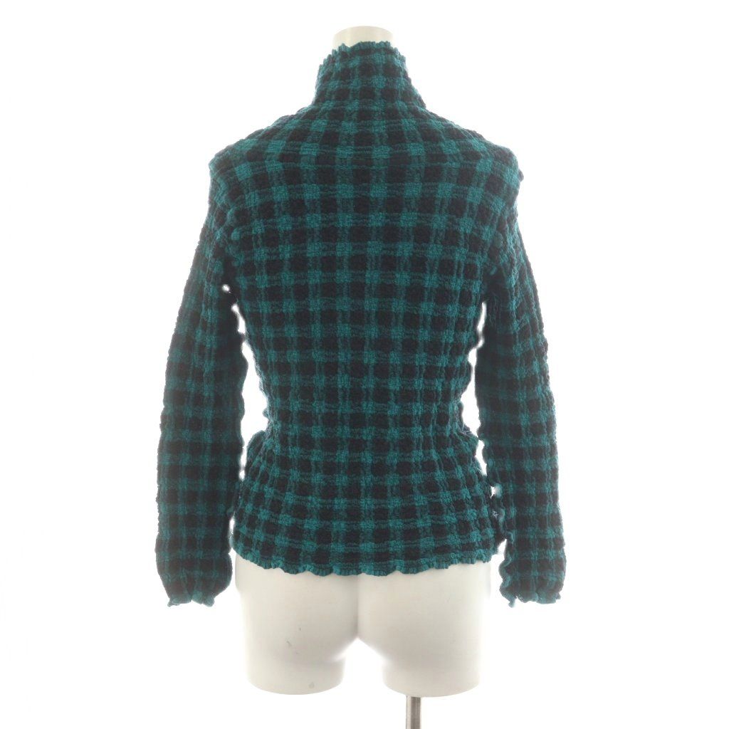 ミーイッセイミヤケ me ISSEY MIYAKE カットソー 長袖 チェック柄