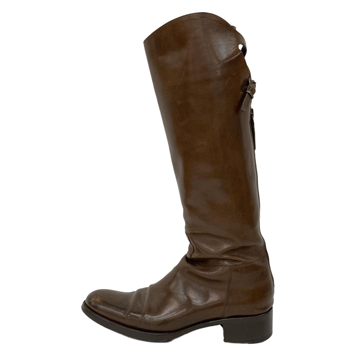 SARTORE(サルトル) ロングブーツ 38 レディース美品 - ダークブラウン