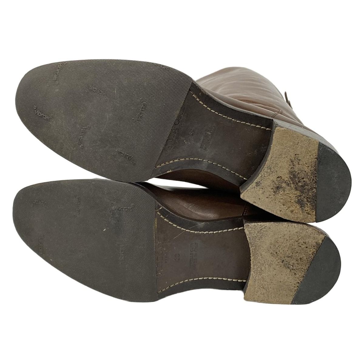 SARTORE(サルトル) ロングブーツ 38 レディース美品 - ダークブラウン