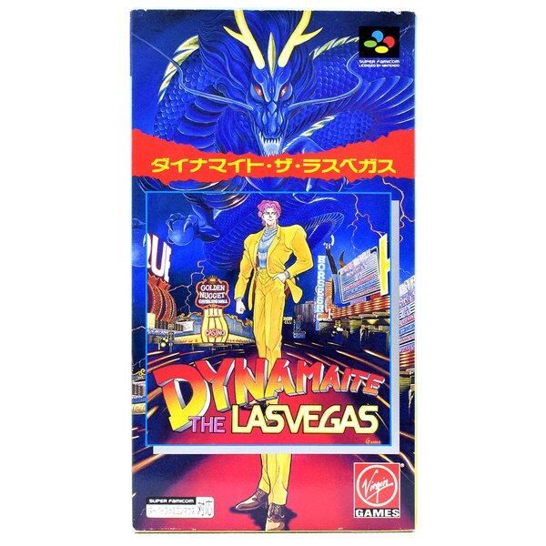 SFC】ダイナマイト ザ ラスベガス LASVEGAS (箱説付