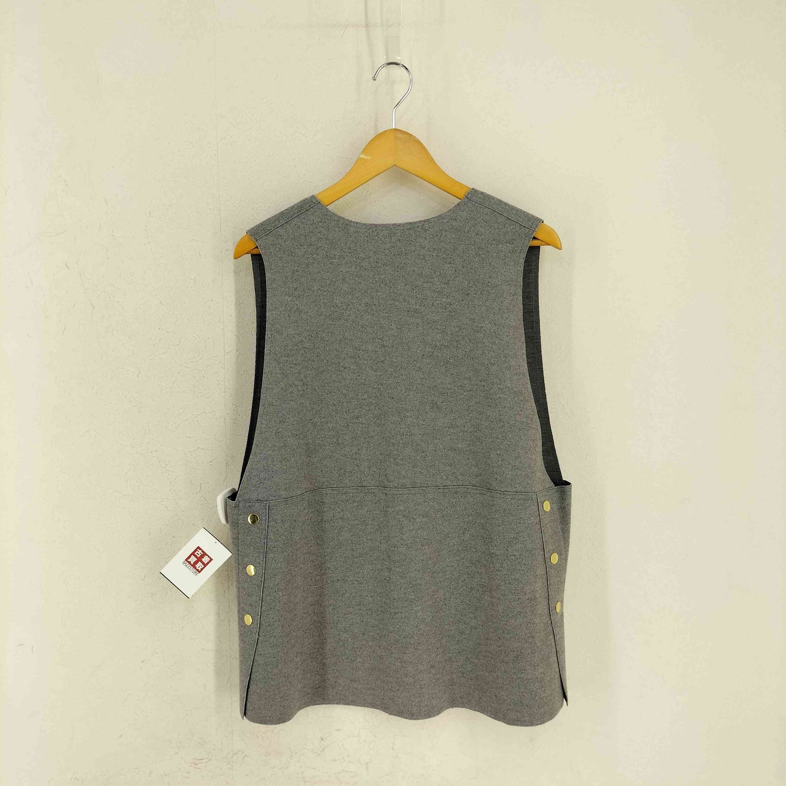 ユーズドフルギ USED古着 ウォッシュWニットベスト レディース FREE