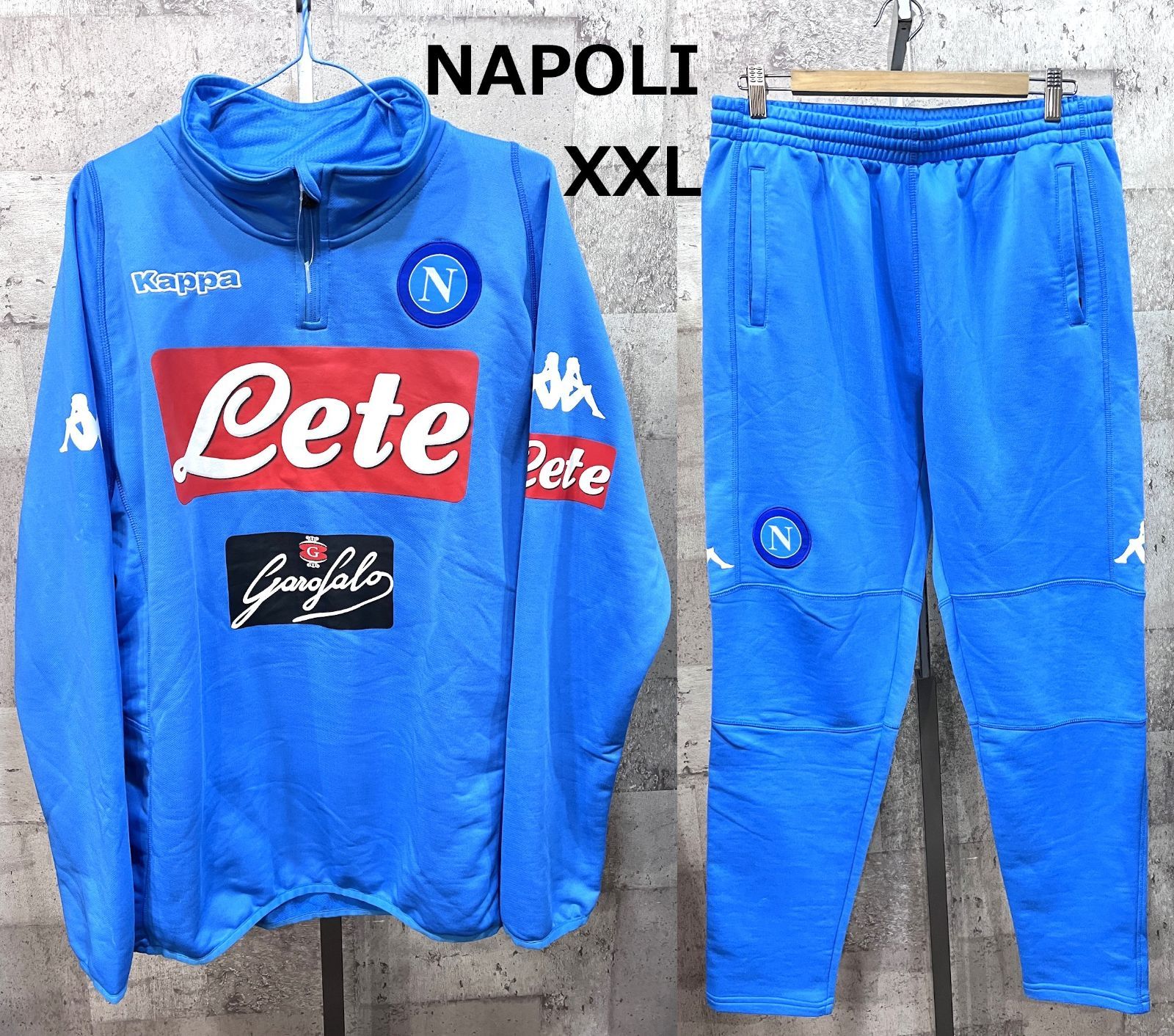 kappa SSC ナポリ トレーニング ジャージ 上下セットアップ XXL セリエ