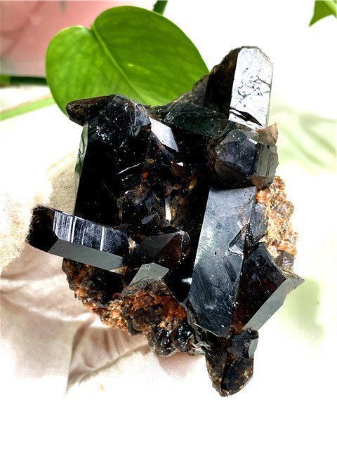 AAA級【魔除け】◇天然モリオン(黒水晶）クラスターYT8C6/55C12A