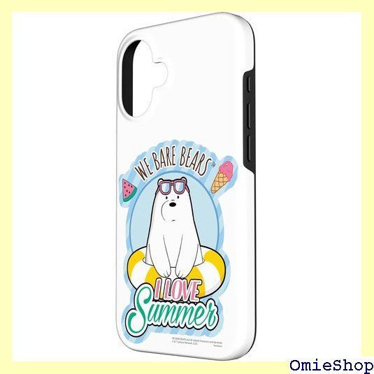 ぼくらベアベアーズ/WE BARE BEARS/I LOVE Summer スマホケース iPhone 16 用 6477