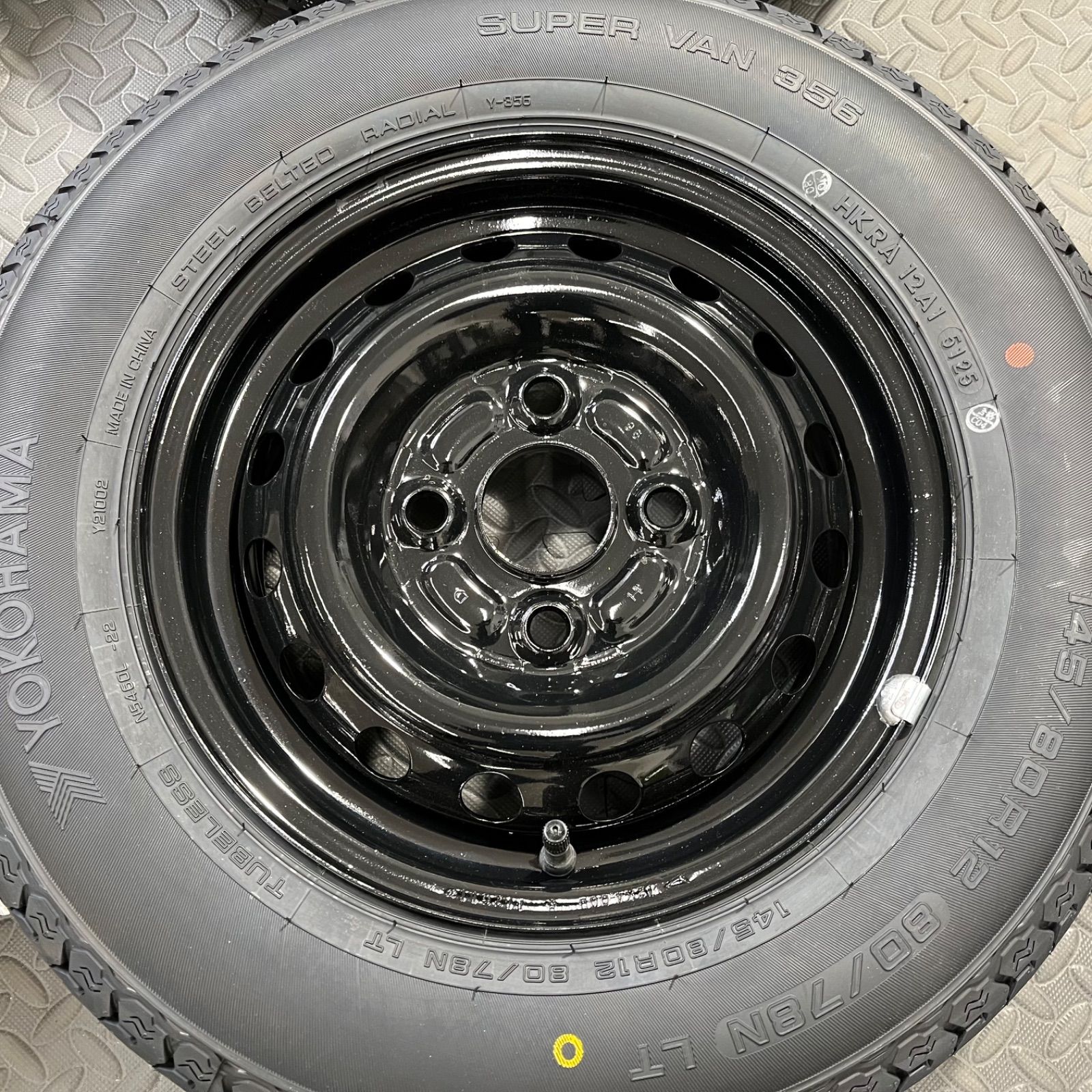 ダイハツ ハイゼット 新品タイヤ 145/80R12 送料込み 【公式通販】