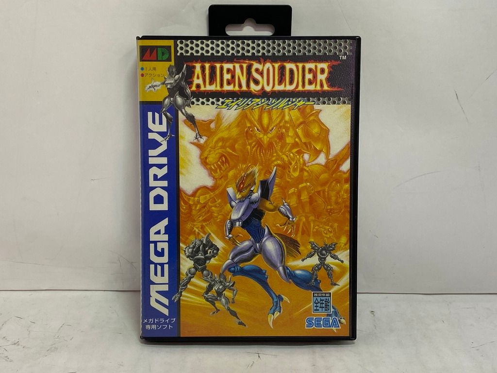ゲーム メガドライブ用ソフト エイリアンソルジャー
