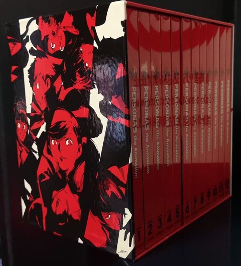 アニメDVD 収納BOX付 ペルソナ5 完全生産 版 全12巻 セット
