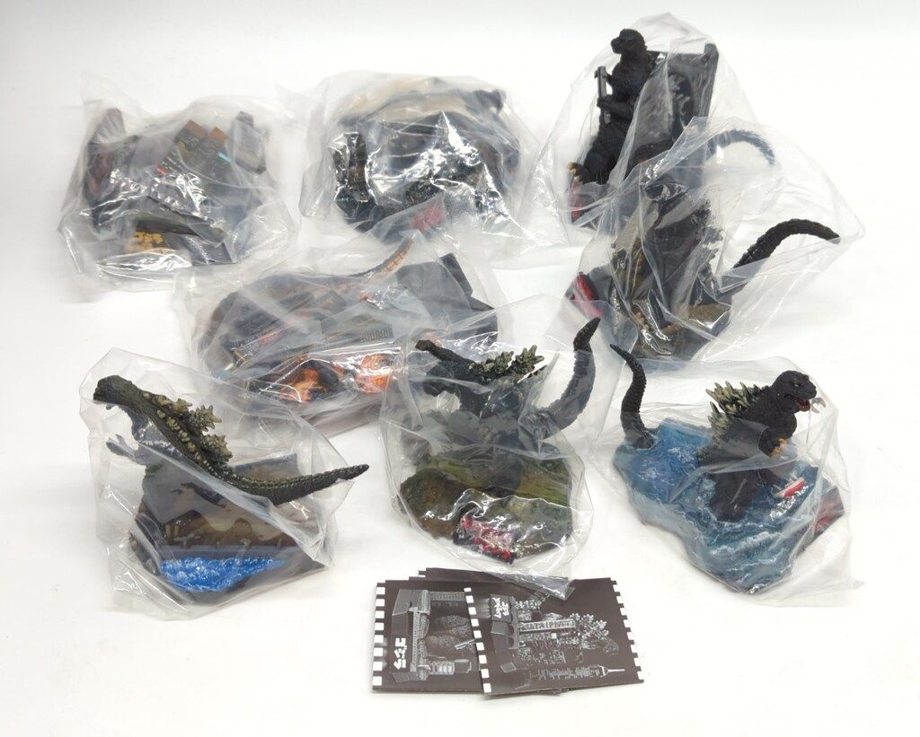 バンダイ ゴジラ全集 50周年シリーズ1 シークレット込全8種セット