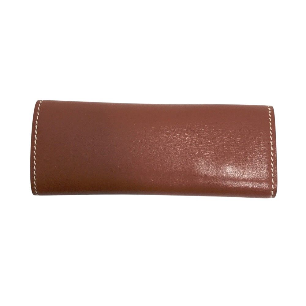 HERMES エルメス D刻印 4連キーケース セリエ ブラウン系