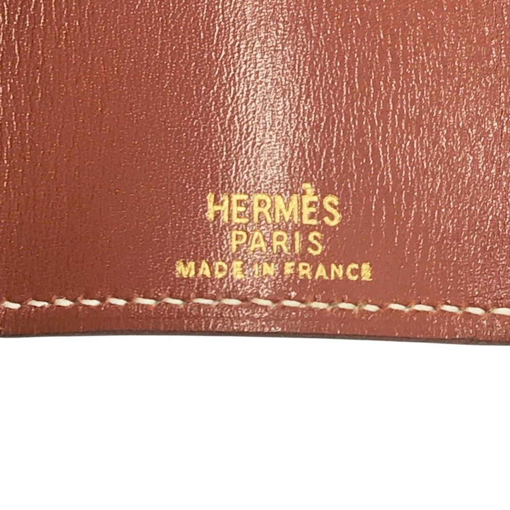 HERMES エルメス D刻印 4連キーケース セリエ ブラウン系