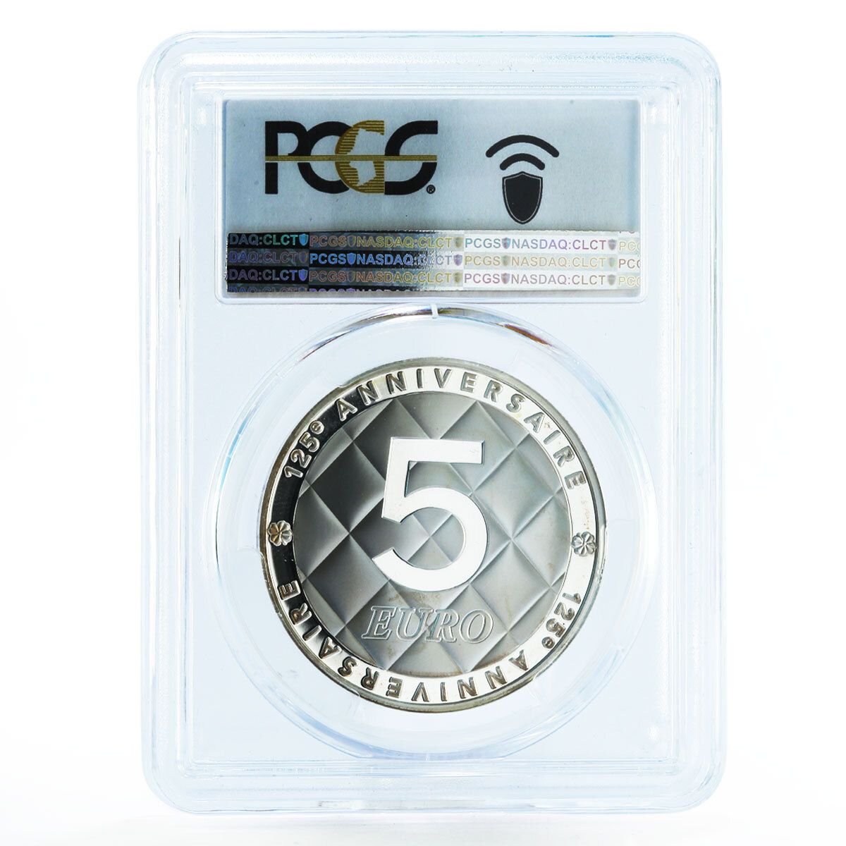 フランス 5ユーロ ココ・シャネル生誕125周年記念 PR68 PCGS 銀貨 2008