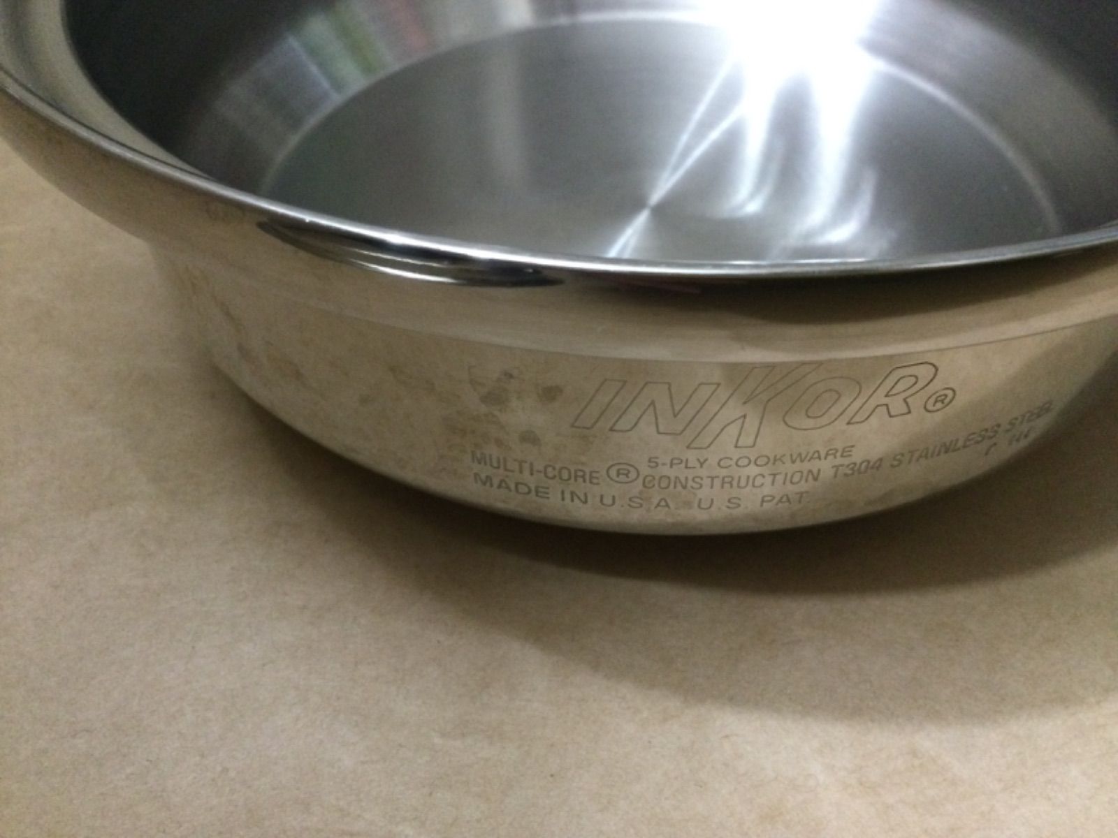インコア INKOR 5層片手鍋 1コート IH対応 INKOR インコア 片手鍋 3コート