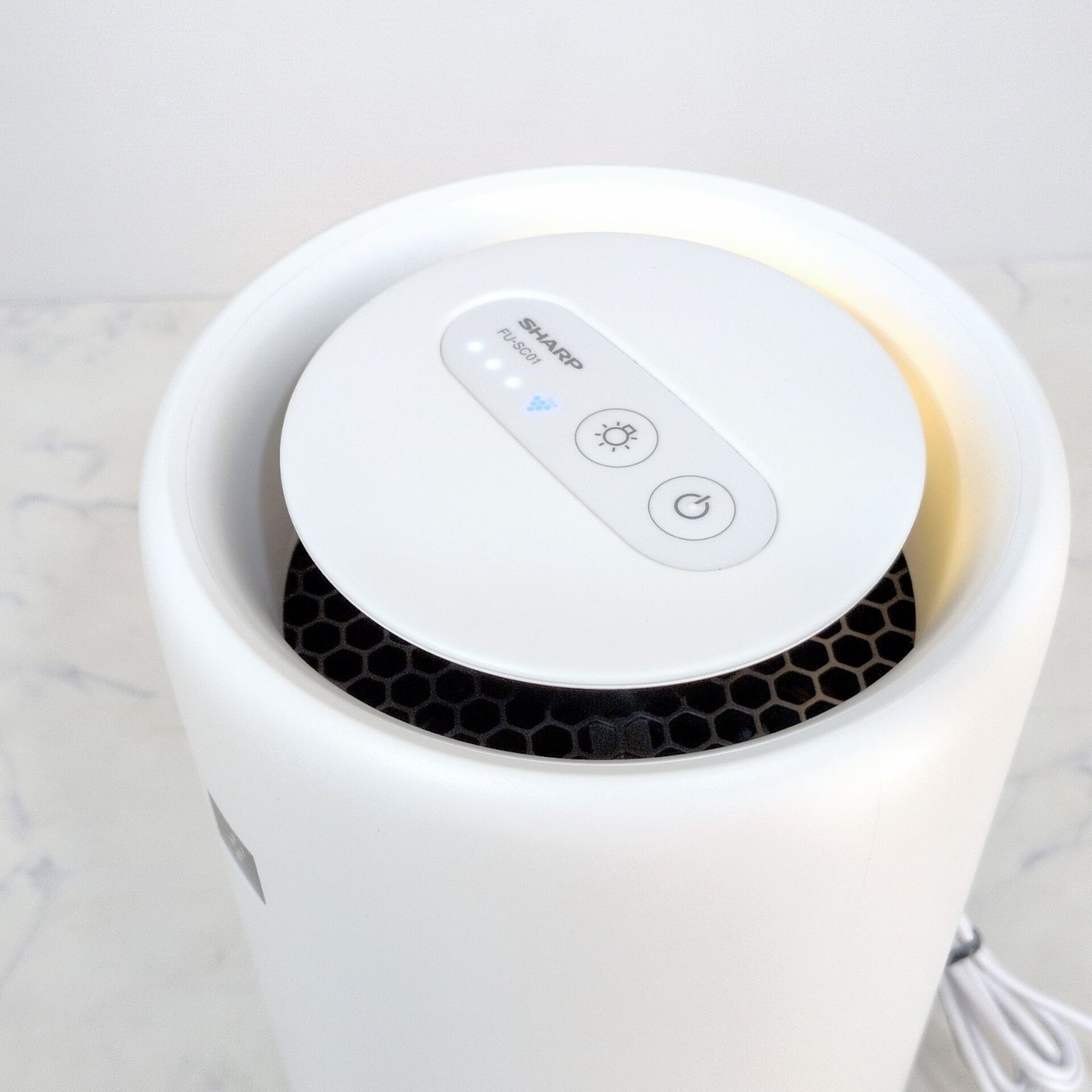 シャープ 空気清浄機 プラズマクラスター7000 FU-SC01-W 2024年製