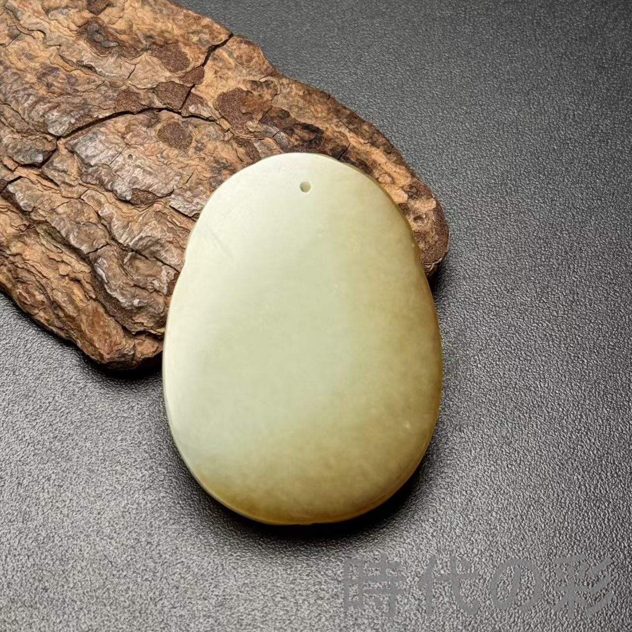 和田古玉 生肖 鼠 玉佩 彫刻 玉器』中国古美術 唐物 天然石 裝身具