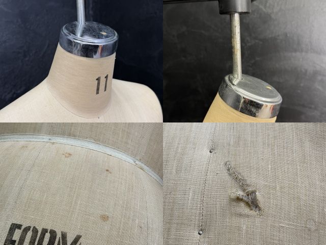 レディース 11号 トルソー 【中古】 大洋工芸 NO.1439 NUDE FORM 1st