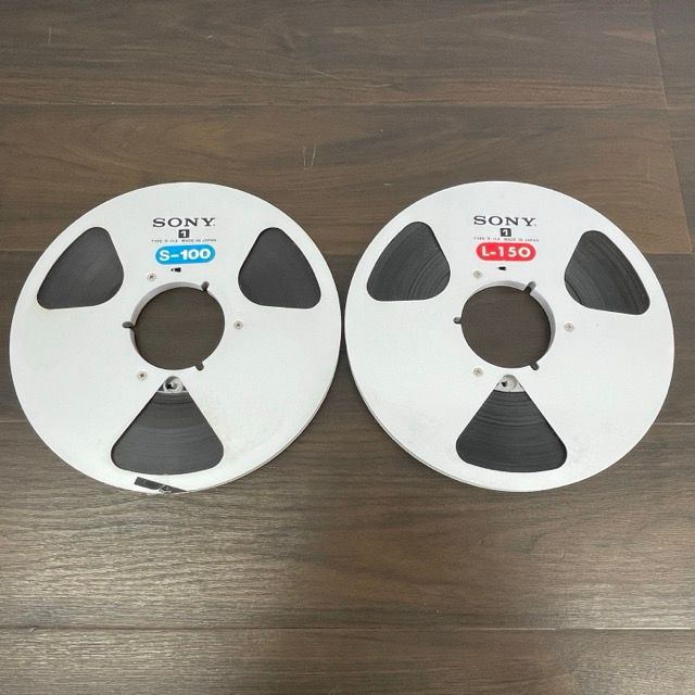 メタル オープンリールテープ 10号 2点セット 【中古】SONY ソニー