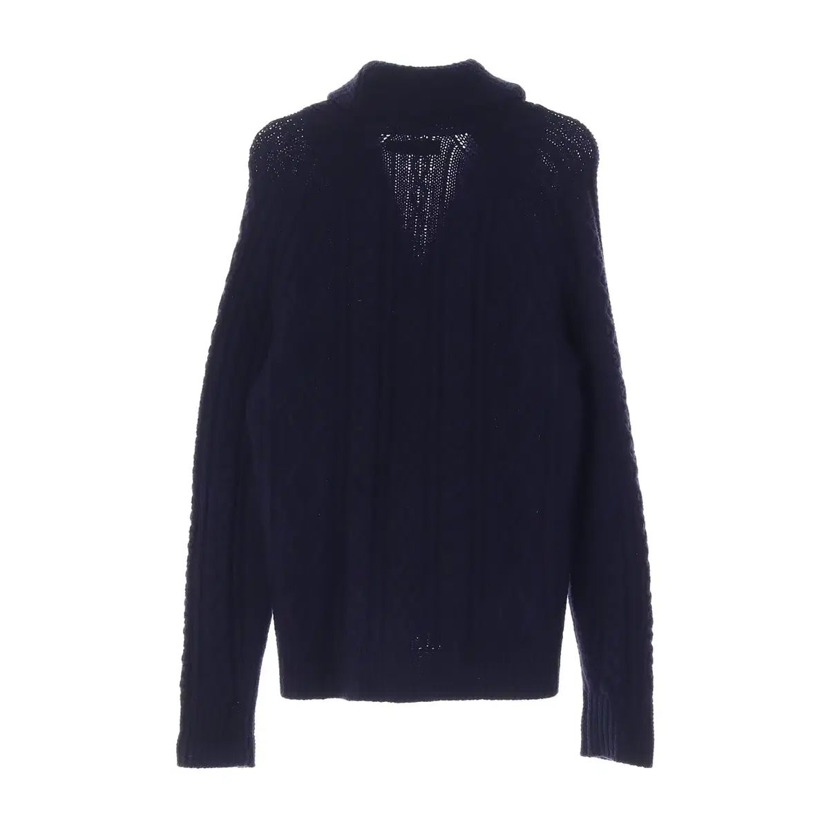 ポロラルフローレン ウール カシミア ショールカラー ケーブル ニット