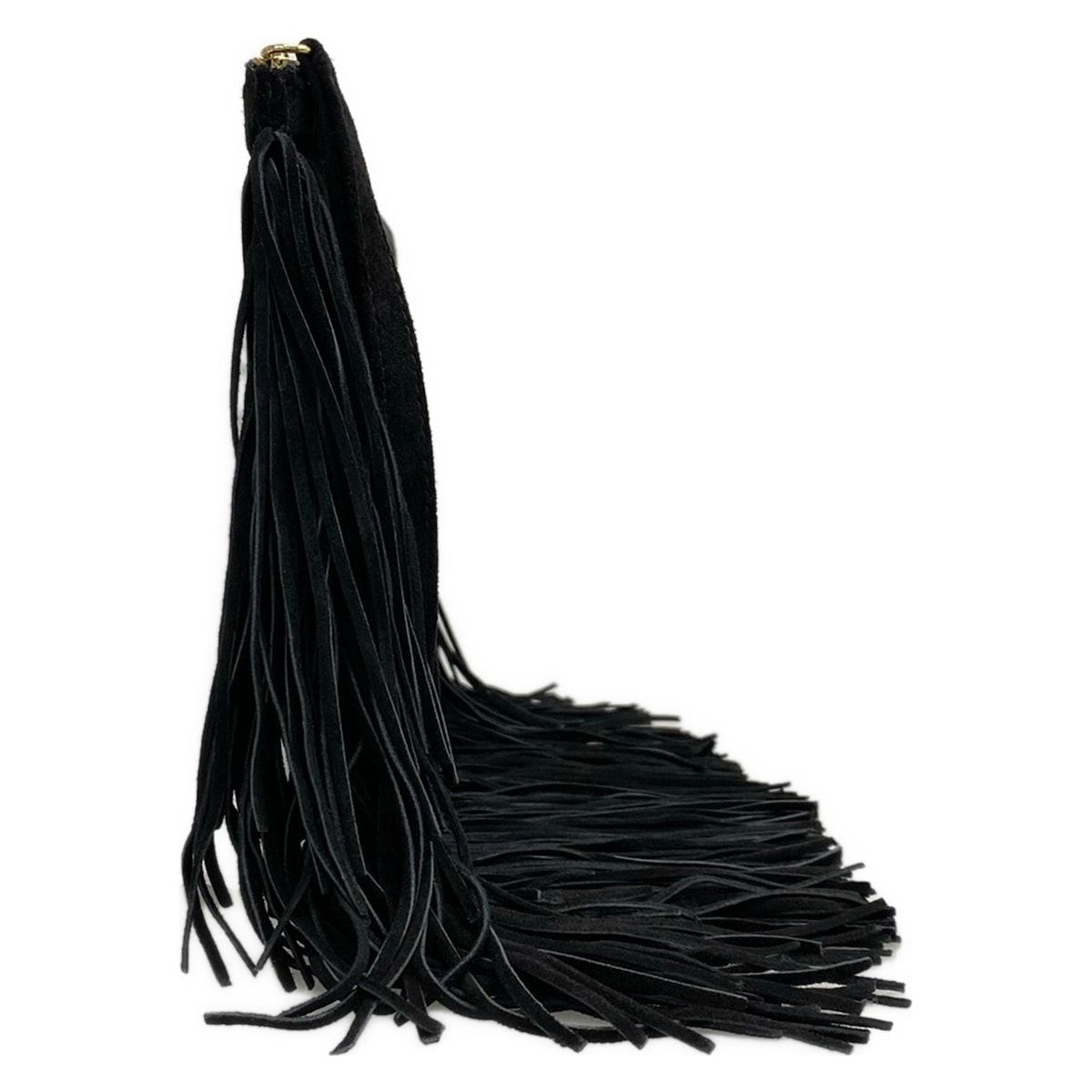 PIERRE HARDY(ピエールアルディ) クラッチバッグ美品 - 黒 フリンジ