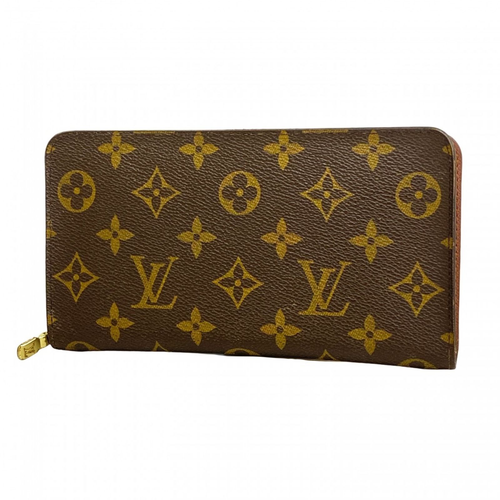 ルイヴィトン　長財布　財布　ポルトモネジップ　モノグラム　ブラウン ルイ・ヴィトン(Louis Vuitton) ルイ・ヴィトン 長財布 モノグラム