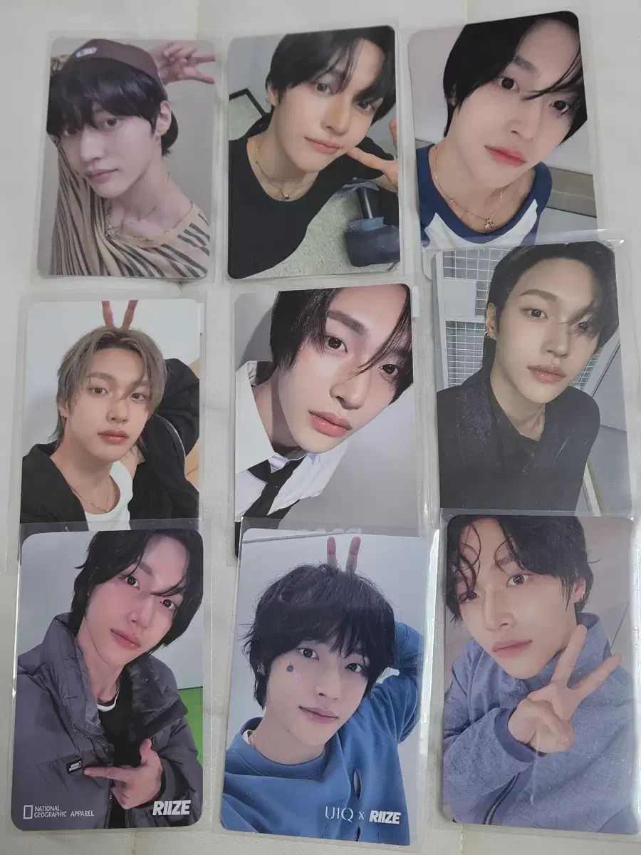 b RIIZE（ライズ） ウォンビン(WONBIN) トレカ 9枚 特典 - メルカリ
