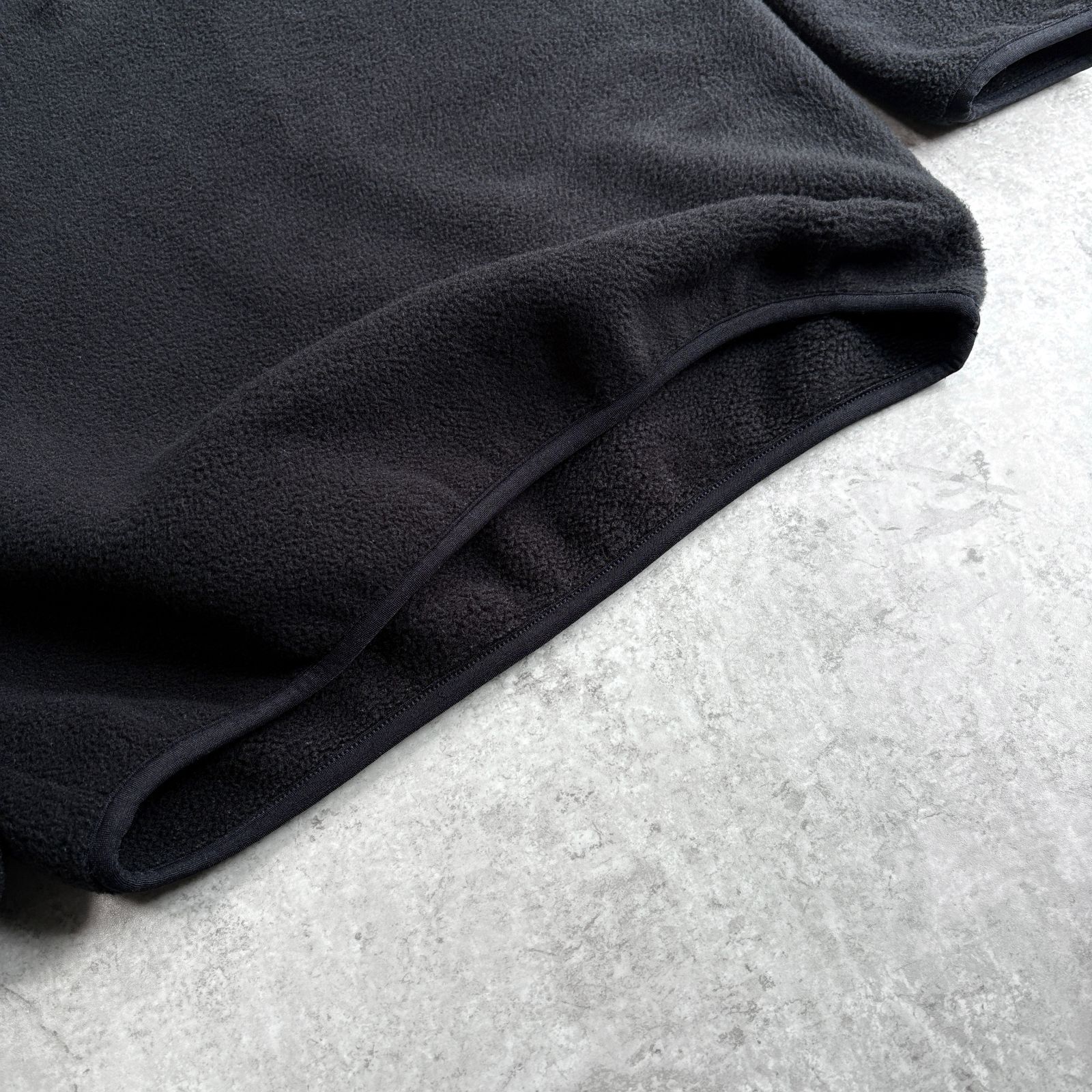 90s 1994年 USA製 patagonia Synchilla Snap T Pullover 【 black 】XS 