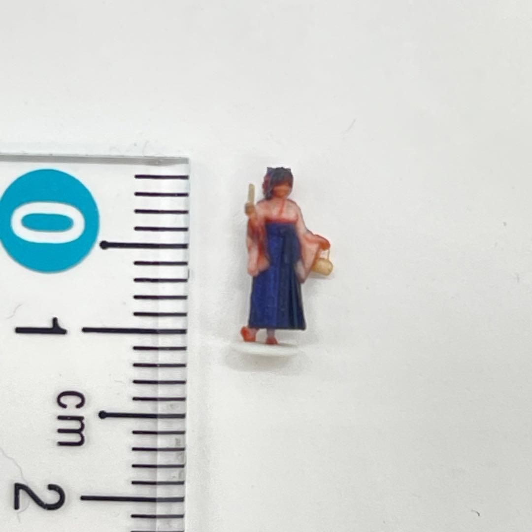 Nゲージ 台付 フィギュア 3DA-X-PT-005 卒業式 袴 1/64より小 鉄道模型