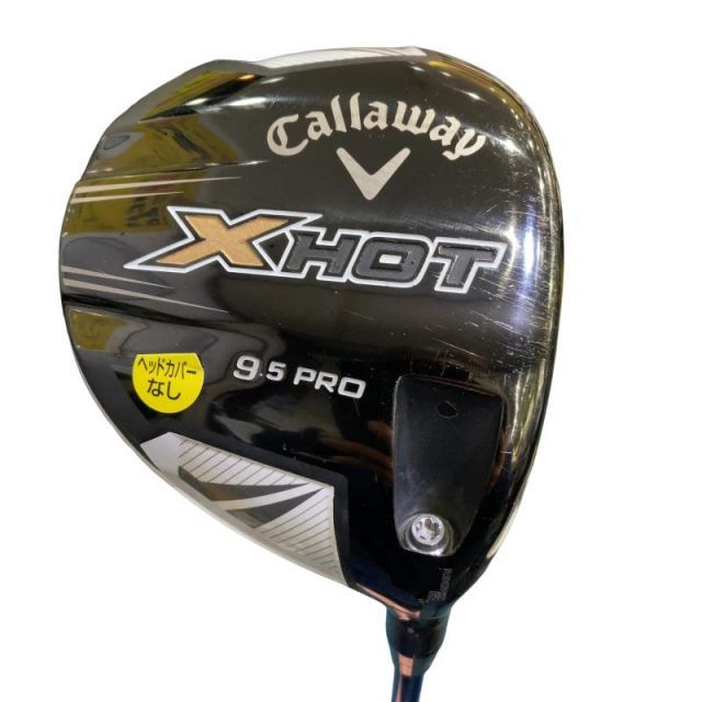 中古】 キャロウェイ X HOT PRO 9.5° ドライバー DR Tour AD GT-6