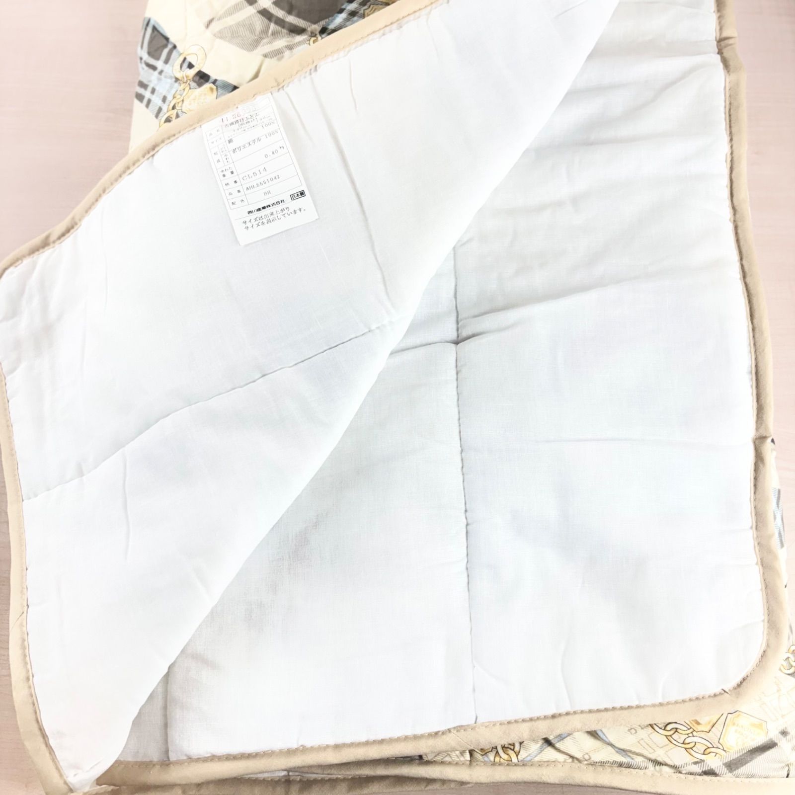 新品未使用】CELINE 西川産業 合繊掛ふとん 肌掛けふとん 140×190cm 綿