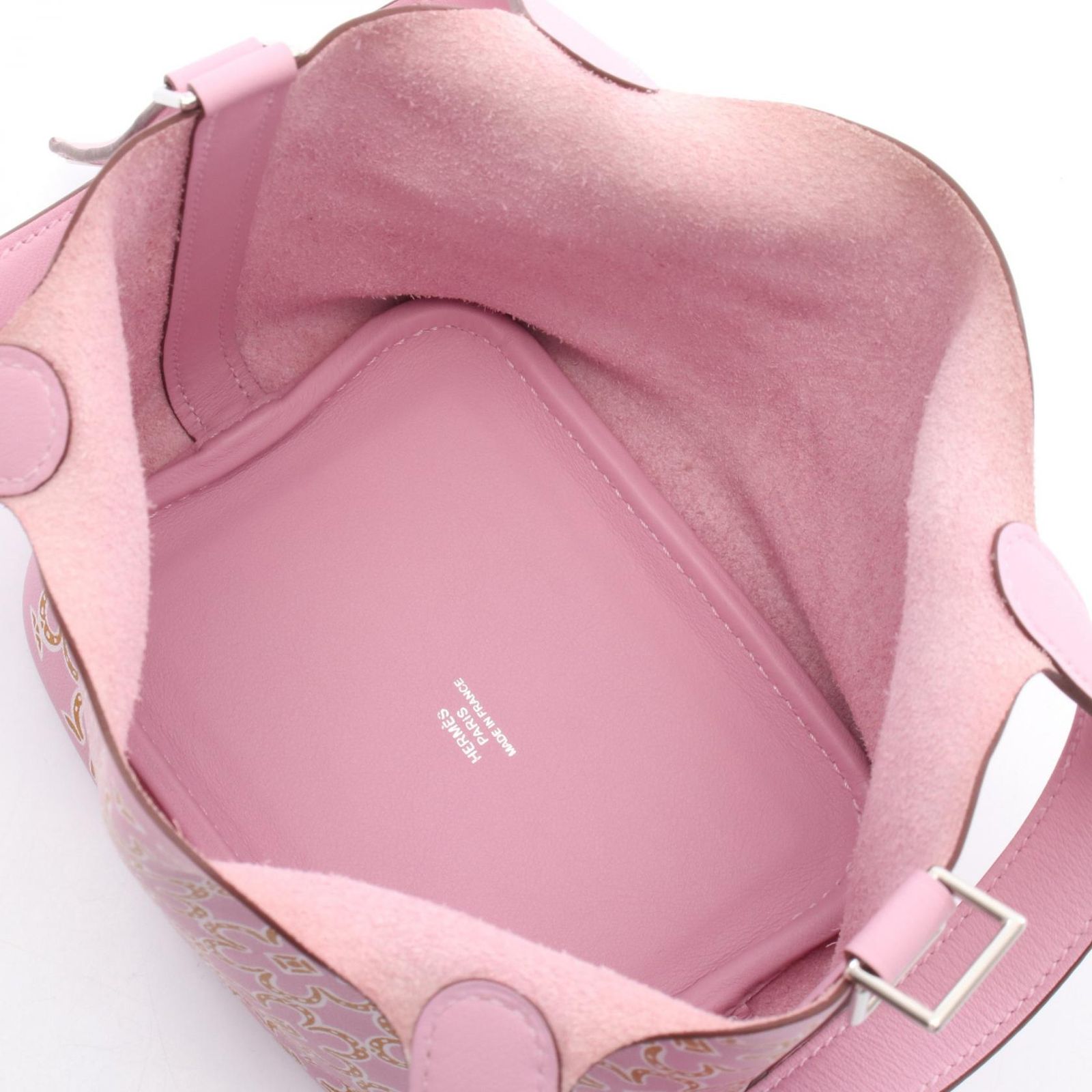 HERMES エルメス ピコタンロック ミクロ ラッキーデイジー モーヴ