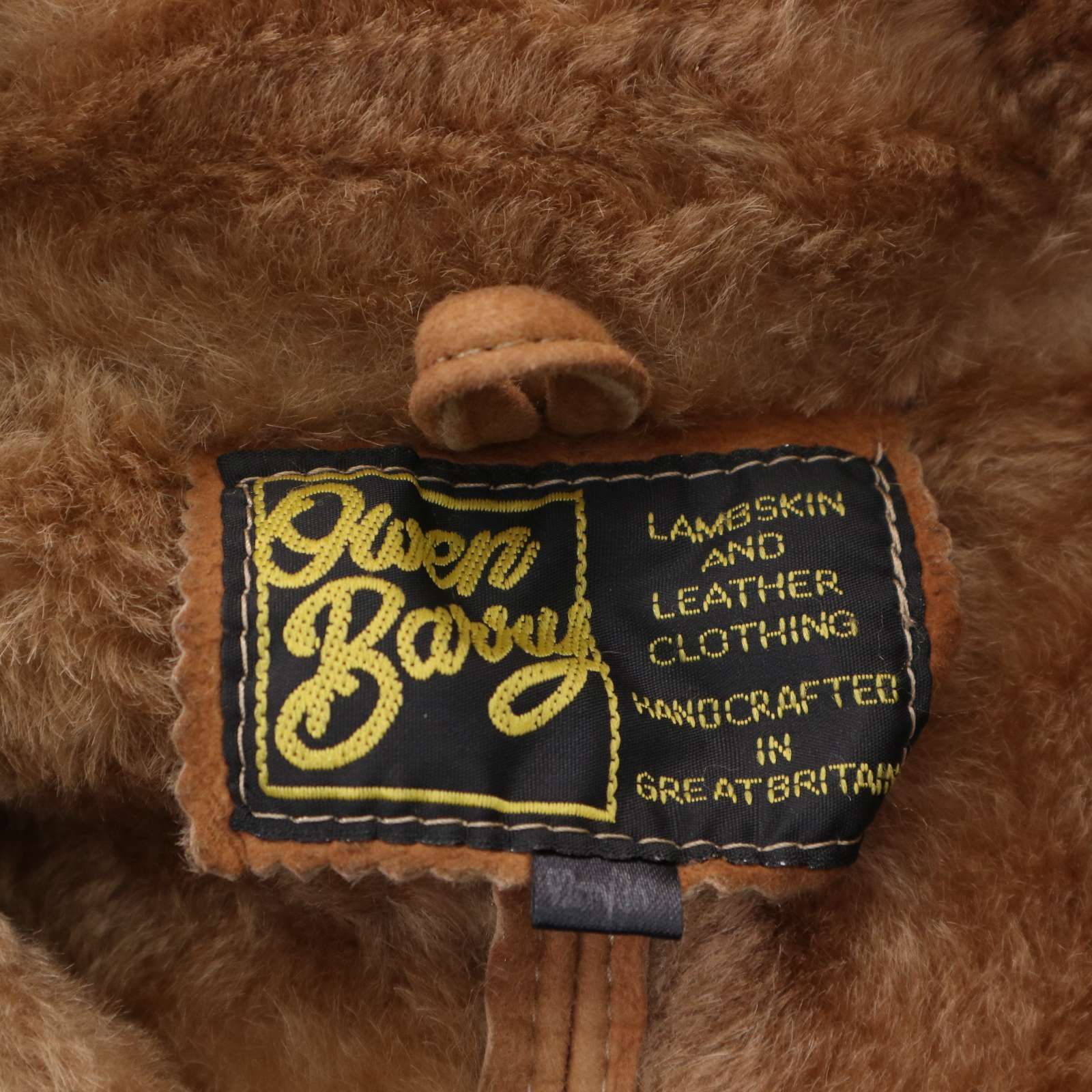 イギリス製☆ Owen Barry オーエンバリー 羊革 リアル ラム レザー