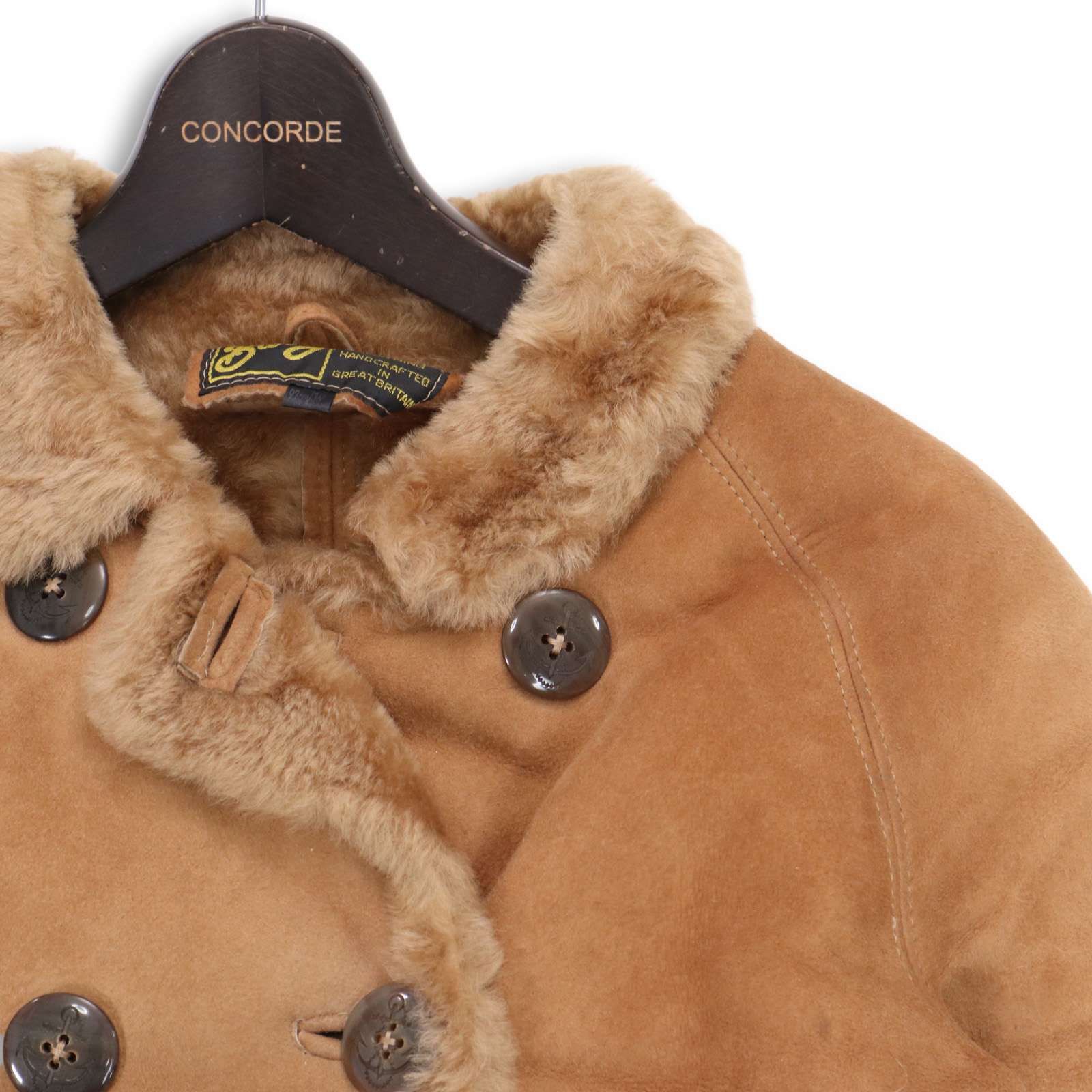 イギリス製　Owen Barry ムートンティペット　羊革 イギリス製☆ Owen Barry オーエンバリー 羊革 リアル ラム レザー