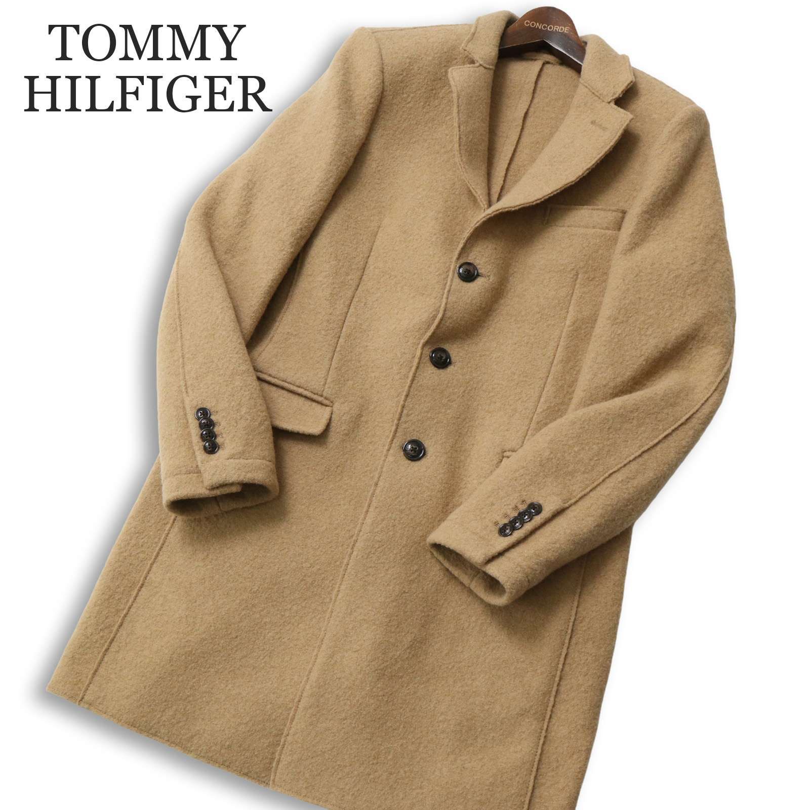 TOMMY HILFIGER トミーヒルフィガー 秋冬 圧縮ウール☆ チェスター 