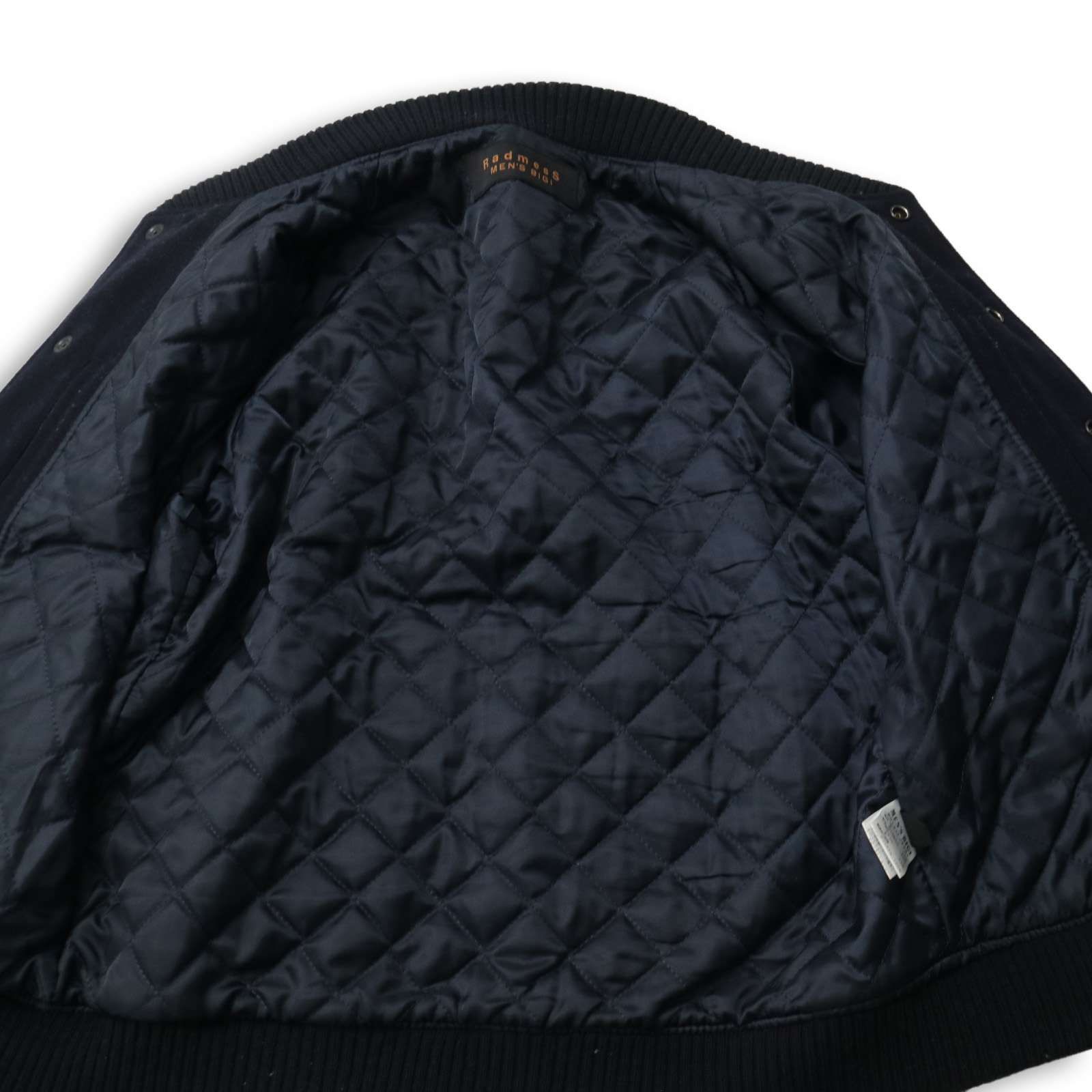 RadmesS MEN'S BIGI メンズビギ 秋冬 牛革☆ カウ レザー × ウール