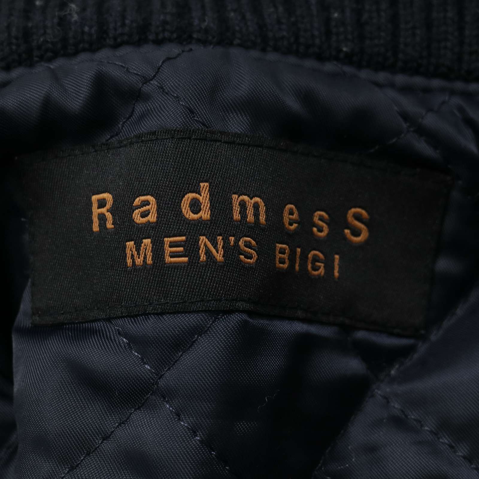 RadmesS MEN'S BIGI メンズビギ 秋冬 牛革☆ カウ レザー × ウール
