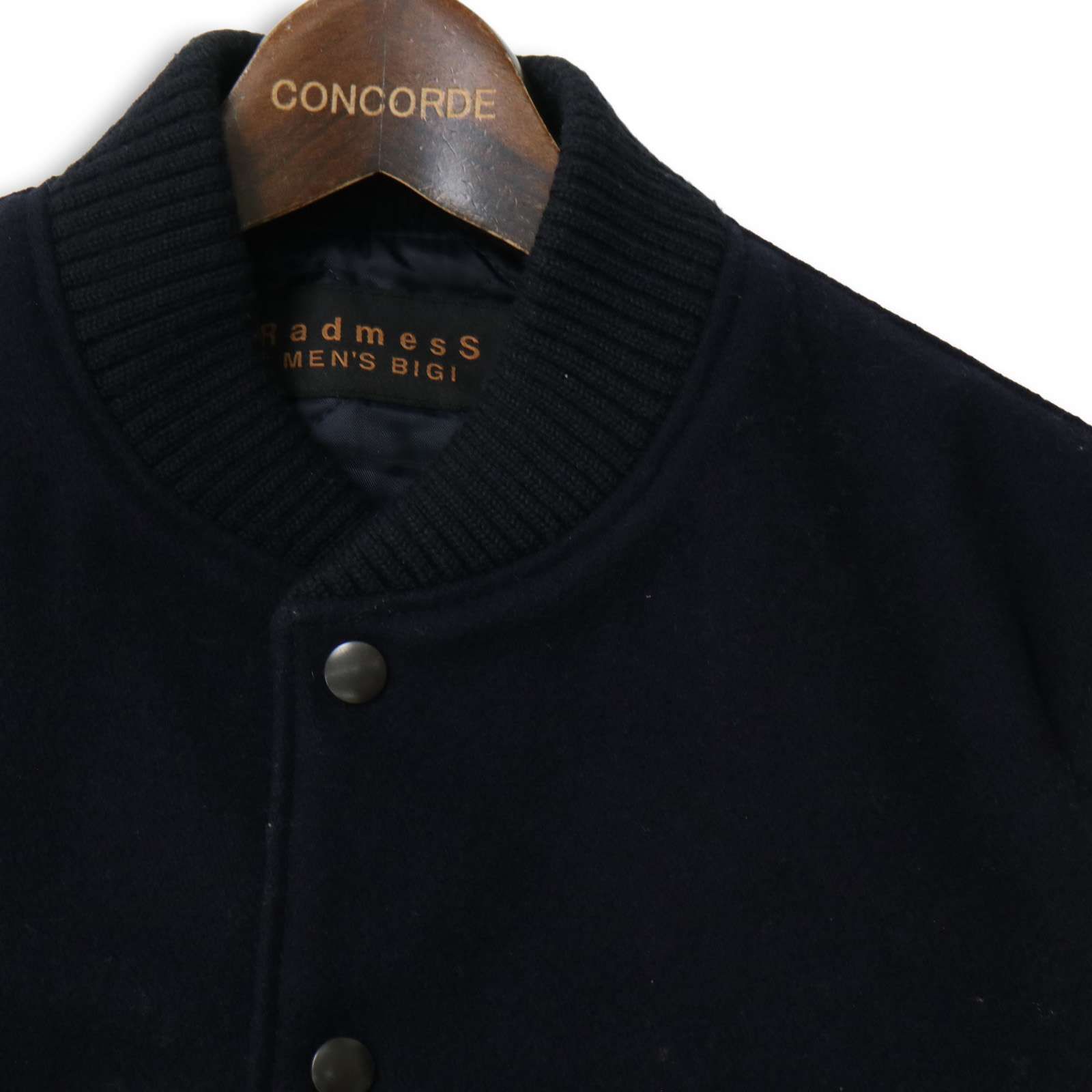 RadmesS MEN'S BIGI メンズビギ 秋冬 牛革☆ カウ レザー × ウール