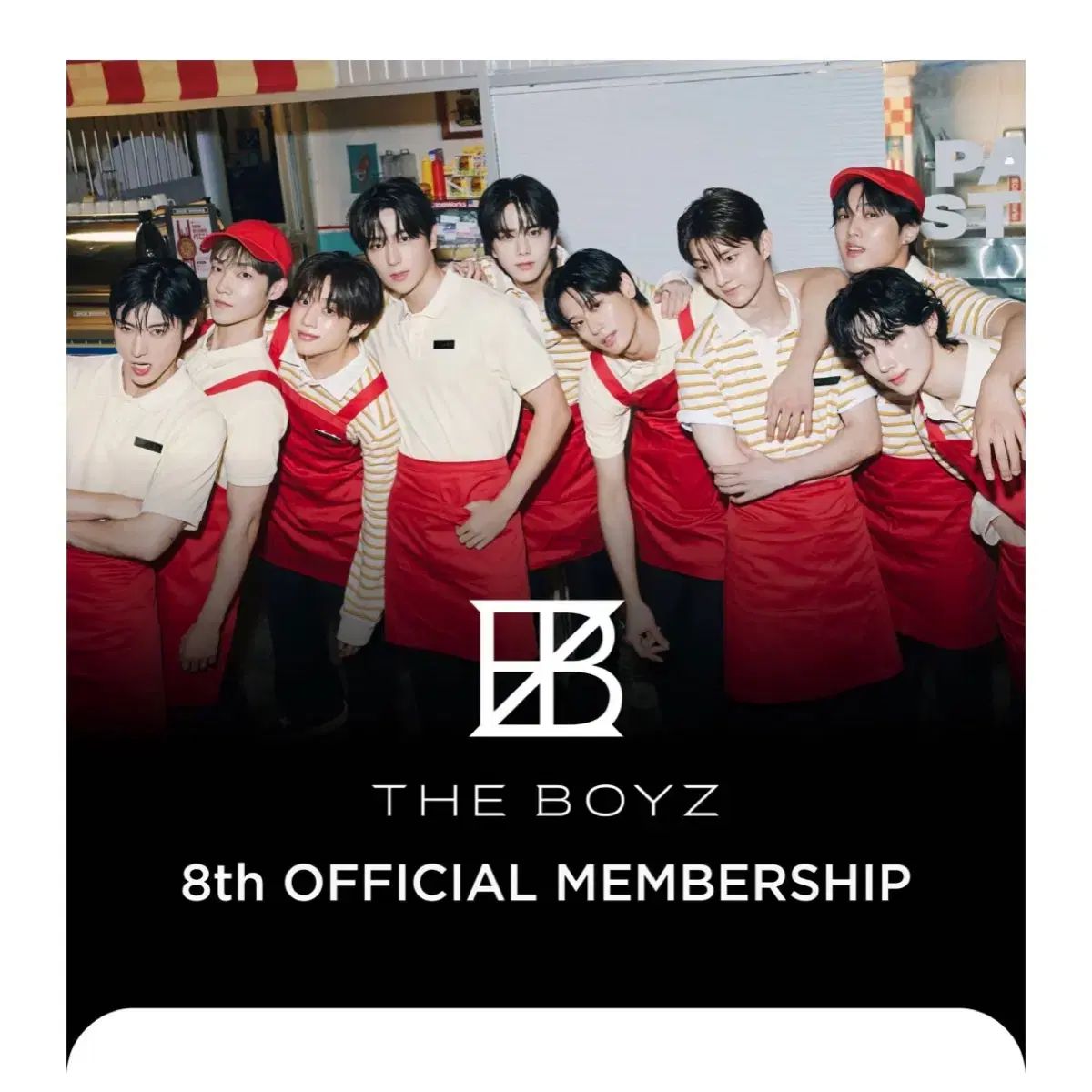 THE BOYZ(ザ・ボーイズ・ドボイズ) THE B(ドビ) 公式 8期 メンバーシップキット KIT 未開封