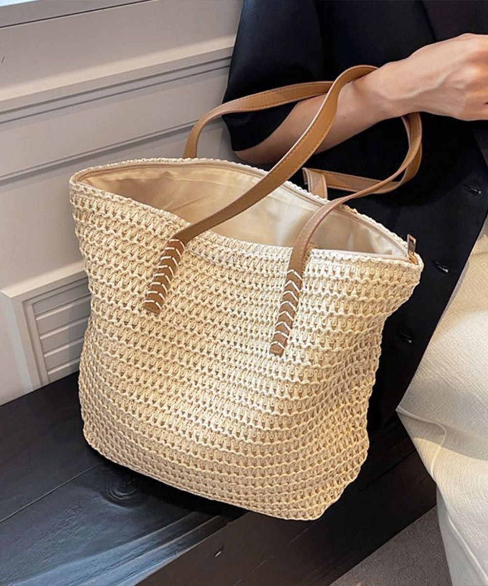 日本倉庫即納】 ストローバッグ 大容量麦わらバック夏祭り - メルカリ