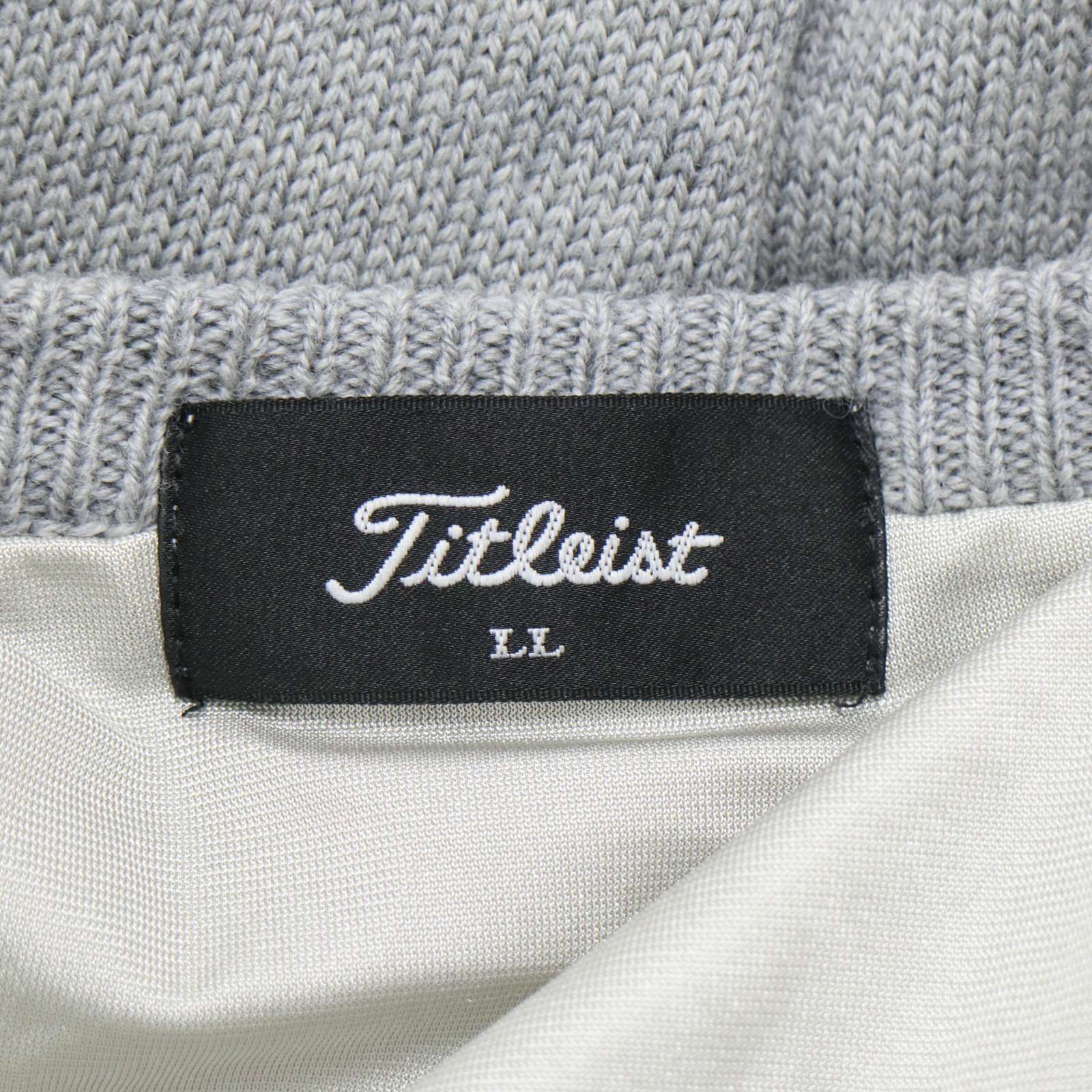 Titleist タイトリスト ゴルフ 秋冬 裏地付き ウール100％ Vネック