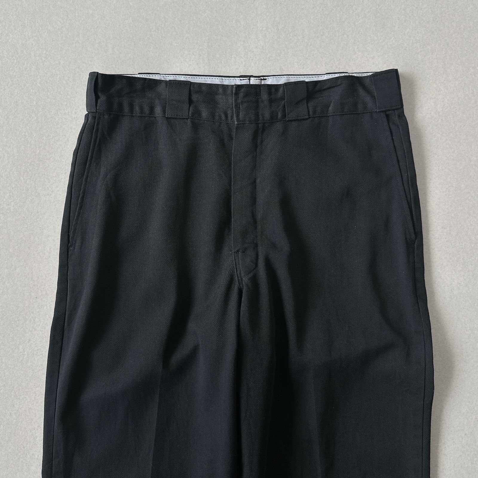 極希少80s】USA製 Dickies 874 チビタグ 黒 W31相当 80s ワークパンツ