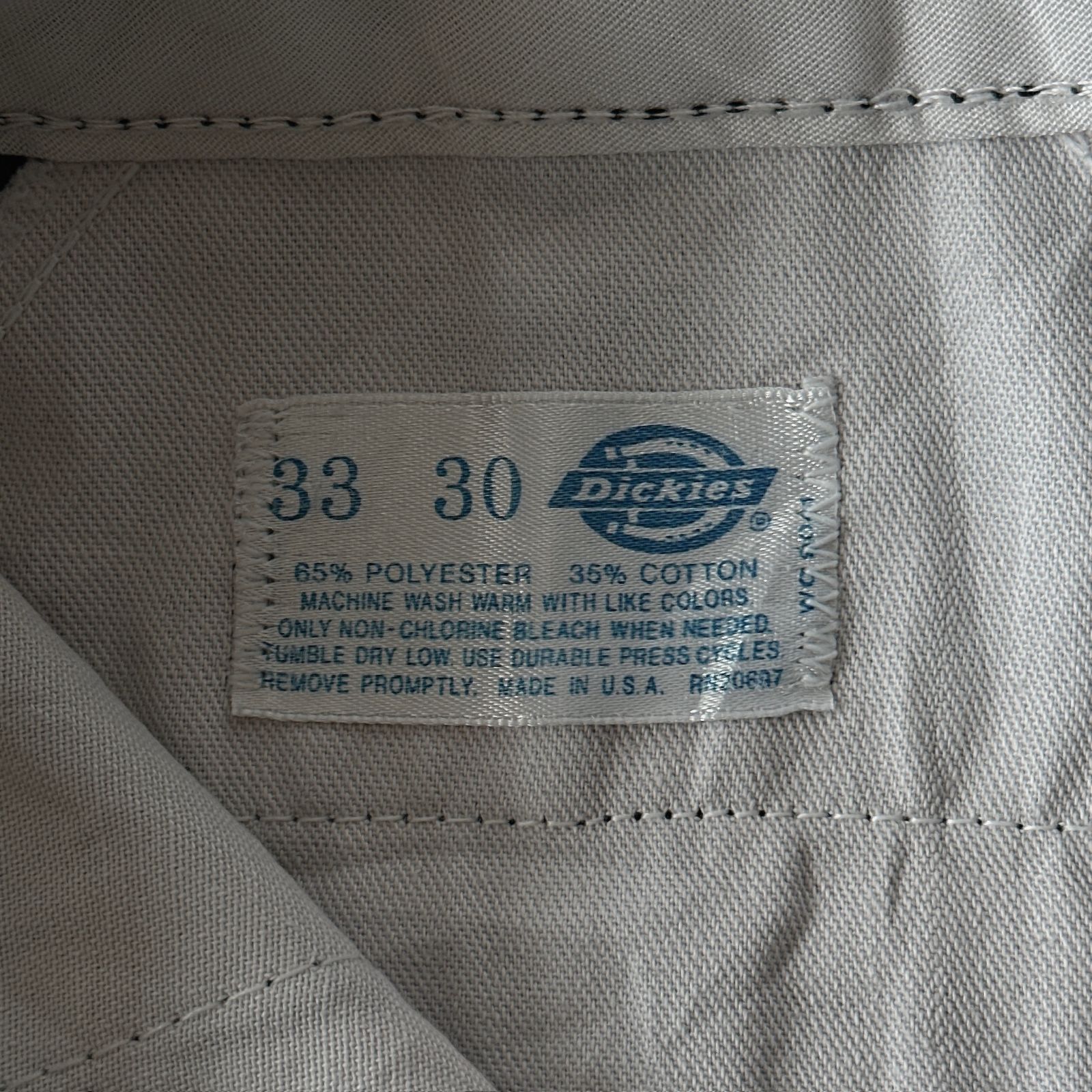 極希少80s】USA製 Dickies 874 チビタグ 黒 W31相当 80s ワークパンツ