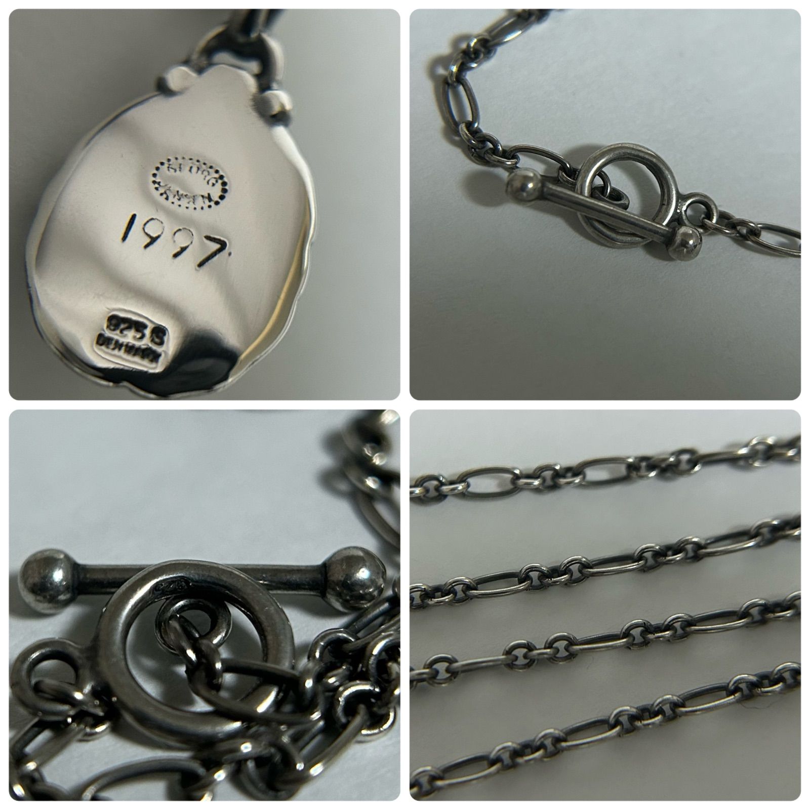 ジョージジェンセン ネックレス 1997 Silver 925 Vintage Georg Jensen