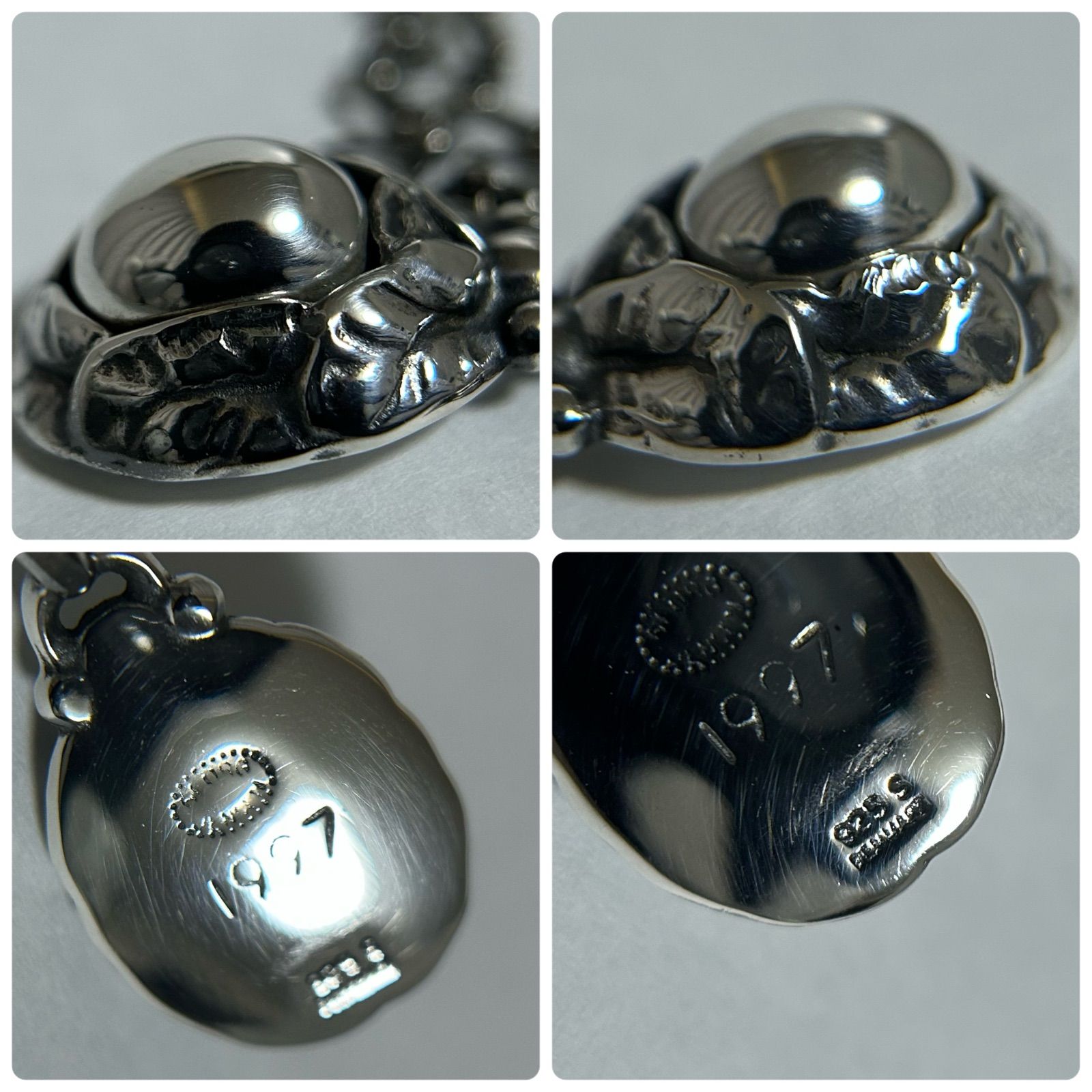 ジョージジェンセン ネックレス 1997 Silver 925 Vintage Georg Jensen